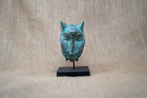 Benin-Leopardenskulptur – Bronze 26.10