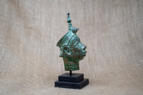 Benin-Bronzekopf – 37,6
