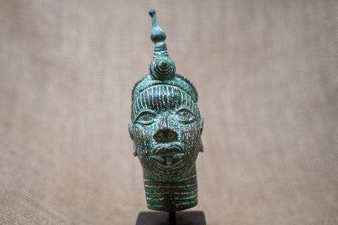 Benin-Bronzekopf – 37,6