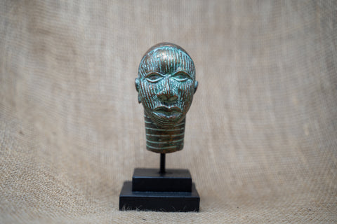 Benin-Bronzekopf – 37,9