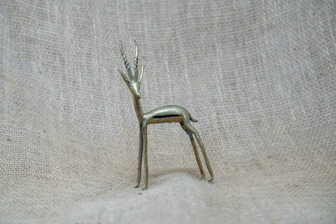 Tuareg Brass animals - Antelope 44.2