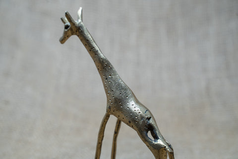 Animaux en laiton touareg - Girafe 43.2