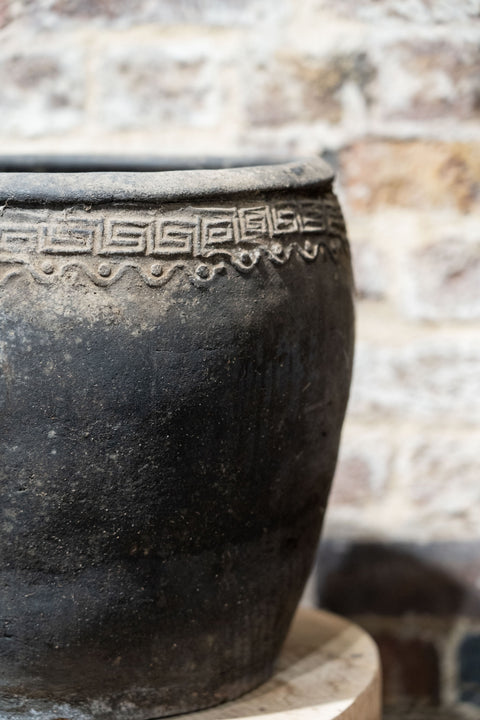 Vintage Dark Pot