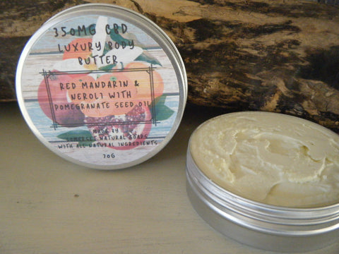 Red Mandarin & Neroli CBD Luxury Body Butter