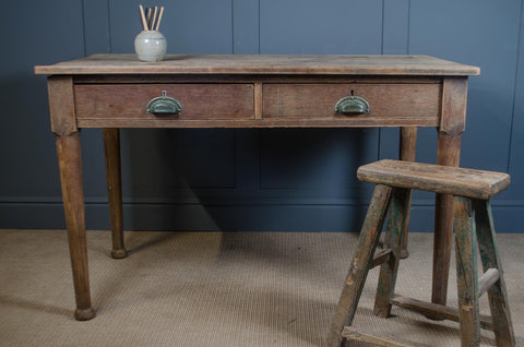 Oak architects desk