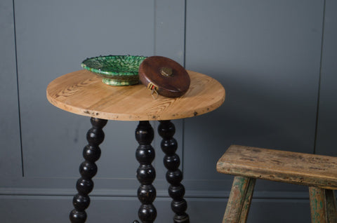 Victorian gypsy bobbin table