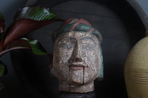 Finest Burmese puppet head sculptures - Various prices