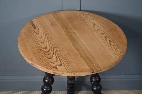 Victorian gypsy bobbin table