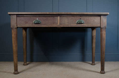 Oak architects desk