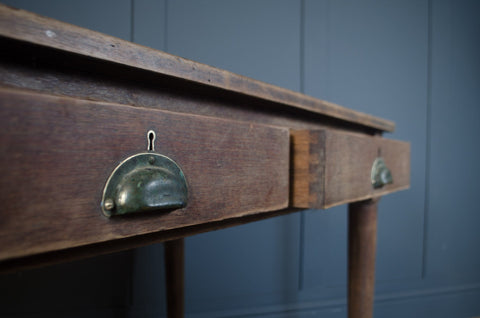 Oak architects desk