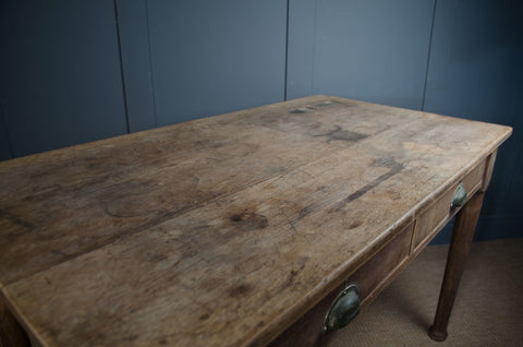 Oak architects desk