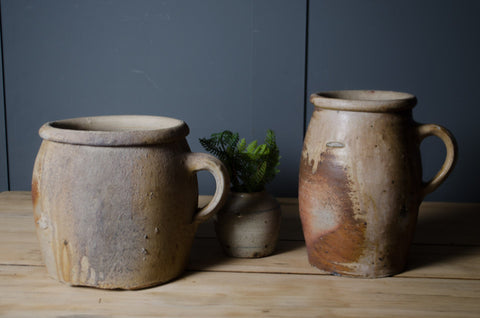 French confit pots