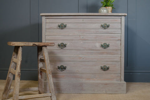 Lime washed drawers