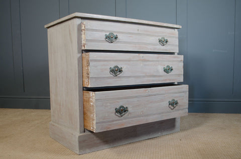 Lime washed drawers