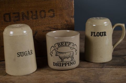Vintage kitchen stoneware
