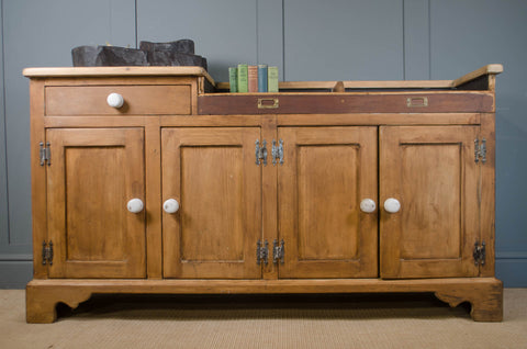Stripped Pine Kitchen Sideboard