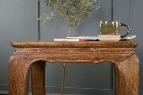 Chinese hardwood side table