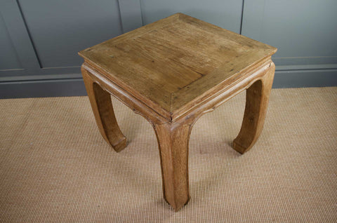 Chinese hardwood side table
