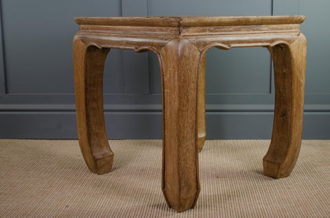 Chinese hardwood side table
