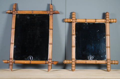 French bamboo mirrors