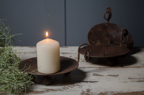 Reclaimed candle holder