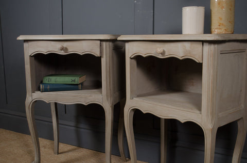 Pair of Vintage French Louis style Bedside Tables
