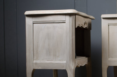 Pair of Vintage French Louis style Bedside Tables