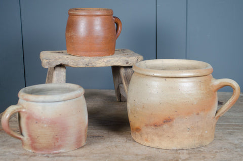 French confit pots - various sizes