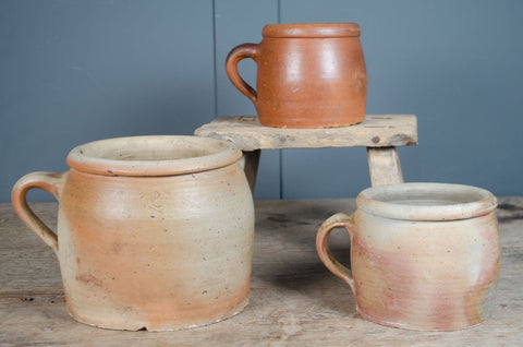 French confit pots - various sizes