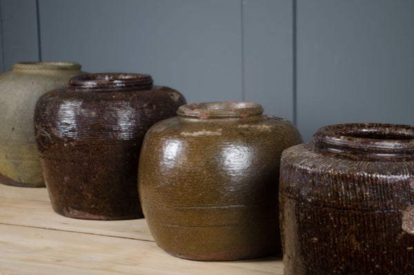 Chinese preserve jars