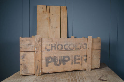 Original French Chocolate storage chest