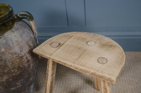 Half Moon Milking Stools