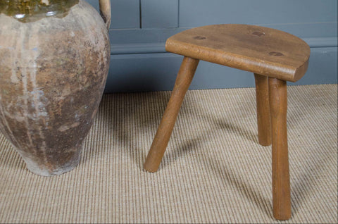 Half Moon Milking Stools