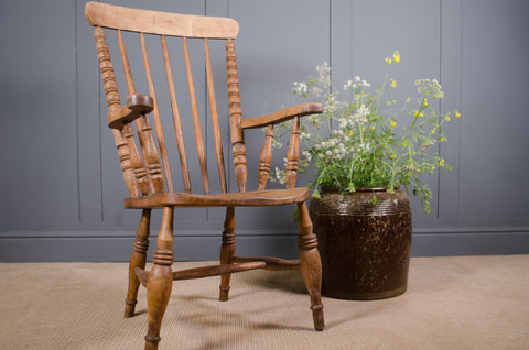Antique bobbin turned Carver Chair