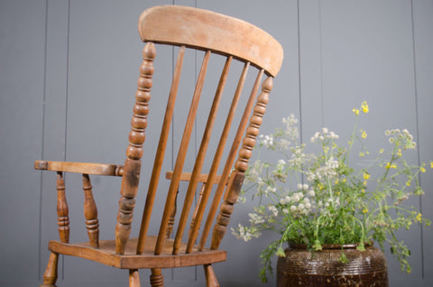 Antique bobbin turned Carver Chair