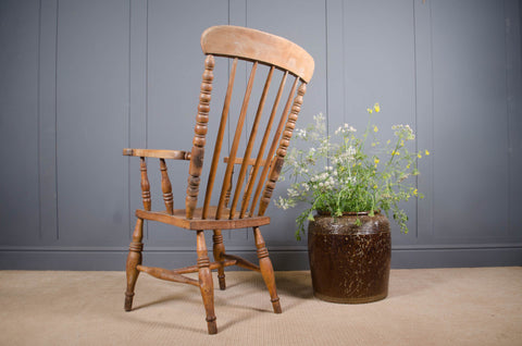 Antique bobbin turned Carver Chair