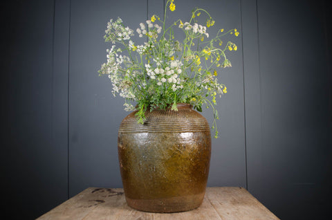 Large Chinese Shanxi Preserve Jars