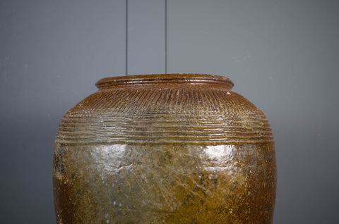 Large Chinese Shanxi Preserve Jars