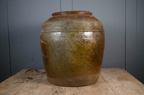 Large Chinese Shanxi Preserve Jars