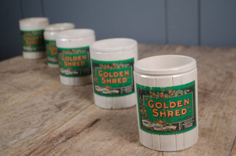 Antique English ironstone Golden Shred