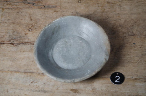 Antique Indian stone spice bowls