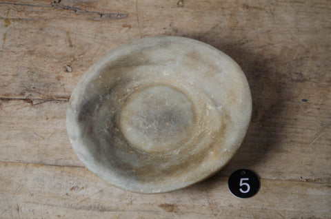 Antique Indian stone spice bowls