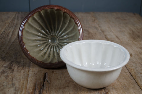Antique Ceramic Jelly Moulds