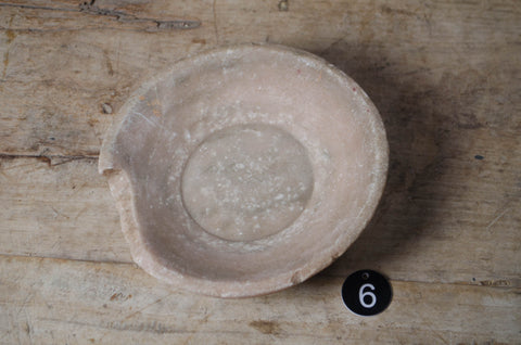 Antique Indian stone spice bowls