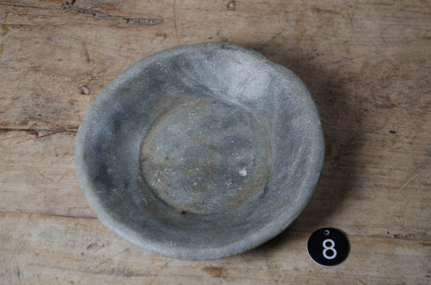 Antique Indian stone spice bowls