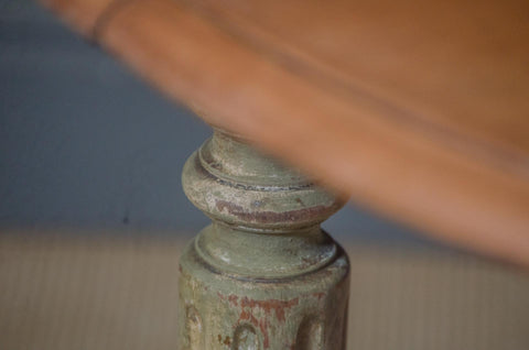 French Round Drop Leaf Kitchen Table