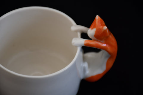 Tasse chat (orange)