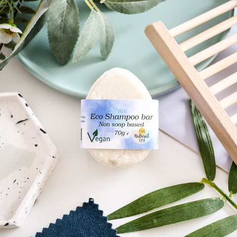 Pure ECO Mini Shampoo Bar - Non Soap based hair wash