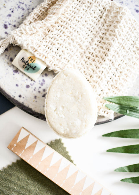 Rosemary Tea Tree ECO Shampoo Bar | Natural Non-Soap Hair Wash | Vegan & Plastic-Free Hair Care for All Hair Types