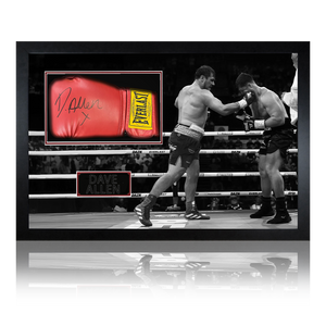Dave Allen Signed Red Glove Iconic Frame